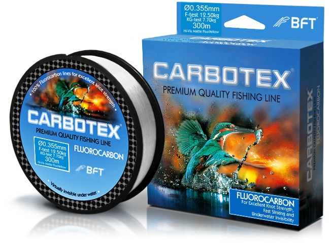 FLUOROCARBON FISHING LINES: CARBOTEX LINE FLUOROCARBON 50mtr / / 0.355mm