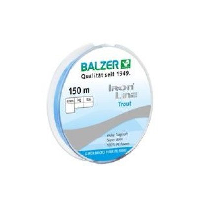 BALZER IRON LINE TROUT LIGHT BLUE  0,04mm/150mtr