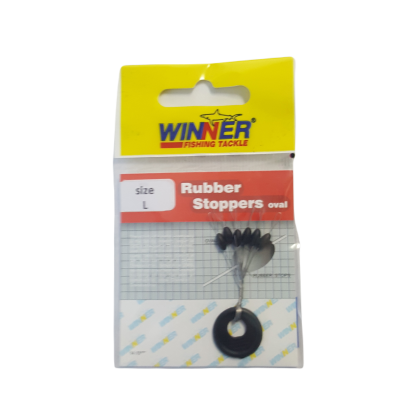 WINNER STOPPER RUBBER OVAL   φακ.  6/τεμ