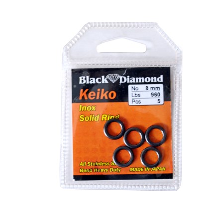 BLACK DIAMOND KEIKO INOX SOLID RINGS