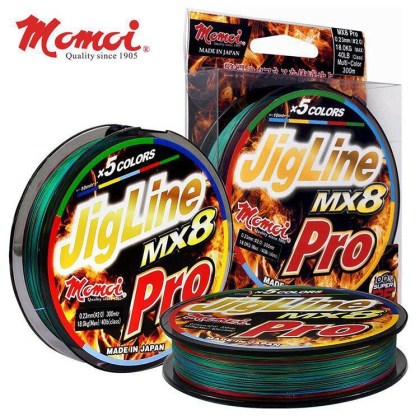 MOMOI ΝΗΜΑ  JIGLINE MX8 PRO /  0,37mm / /PE#5.0 /600mtr