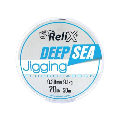 RELIX  DEEP SEA JIGGING FLUOROCARBON 50mtr/ / 0.45mm
