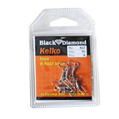 BLACK DIAMOND KEIKO ΣΤΡΙΦΤΑΡΙ ROLLING+ΠΑΡΑΜΑΝΑ FAST-SNAP INOX